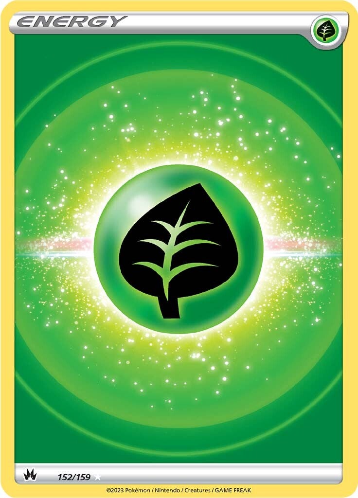 Grass Energy (152/159) (Texture Full Art) [Sword & Shield: Crown Zenith] - The Mythic Store | 24h Order Processing