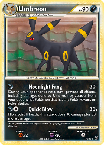 Umbreon (10/90) [HeartGold & SoulSilver: Undaunted] - The Mythic Store | 24h Order Processing