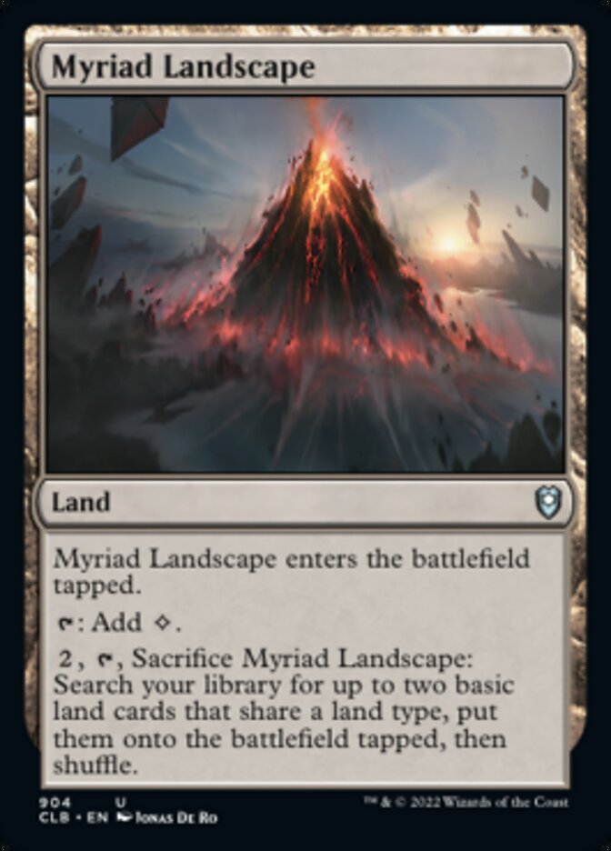 Myriad Landscape [Commander Legends: Battle for Baldur's Gate] - The Mythic Store | 24h Order Processing