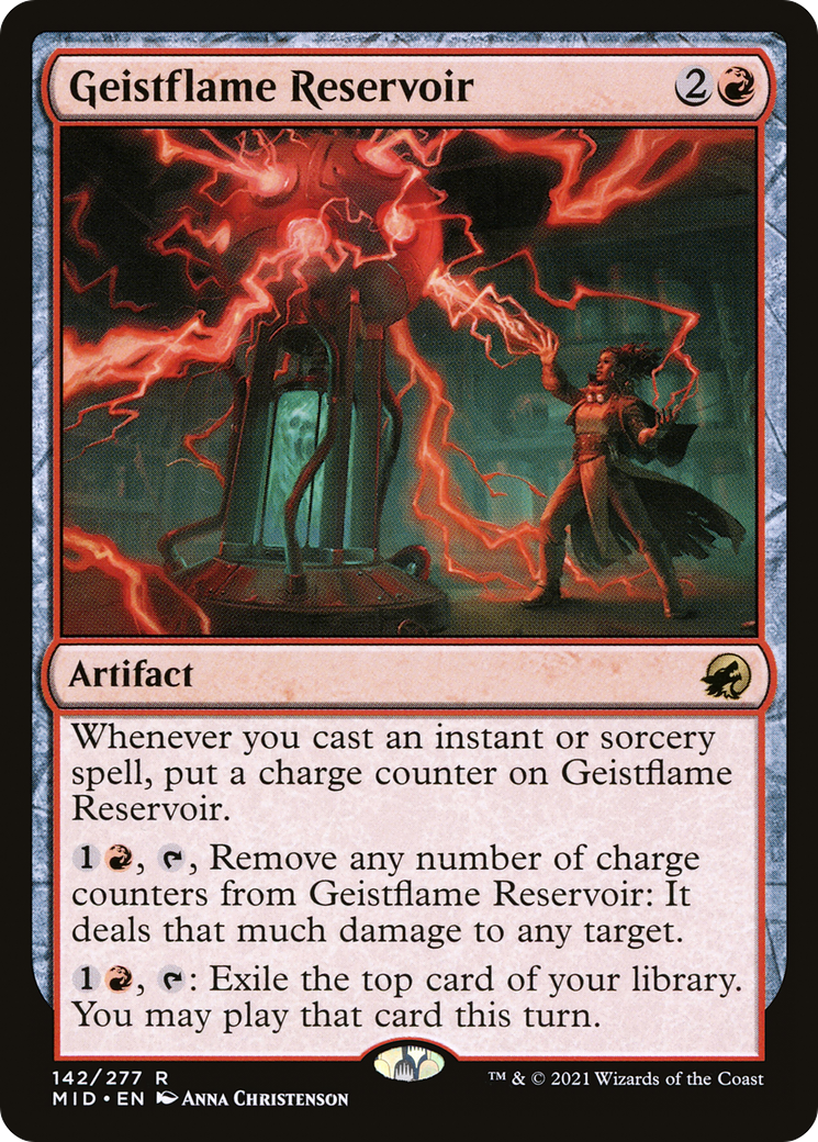 Geistflame Reservoir [Innistrad: Midnight Hunt] - The Mythic Store | 24h Order Processing
