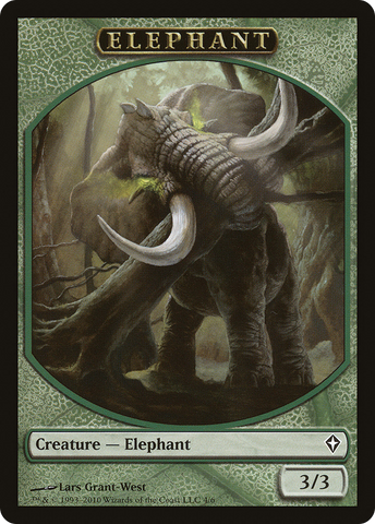 Angel // Elephant Double-Sided Token [Marvel Super Heroes Commander Tokens] - The Mythic Store | 24h Order Processing