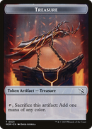 Treasure (21) // Spirit (13) Double-Sided Token [March of the Machine Tokens] - The Mythic Store | 24h Order Processing