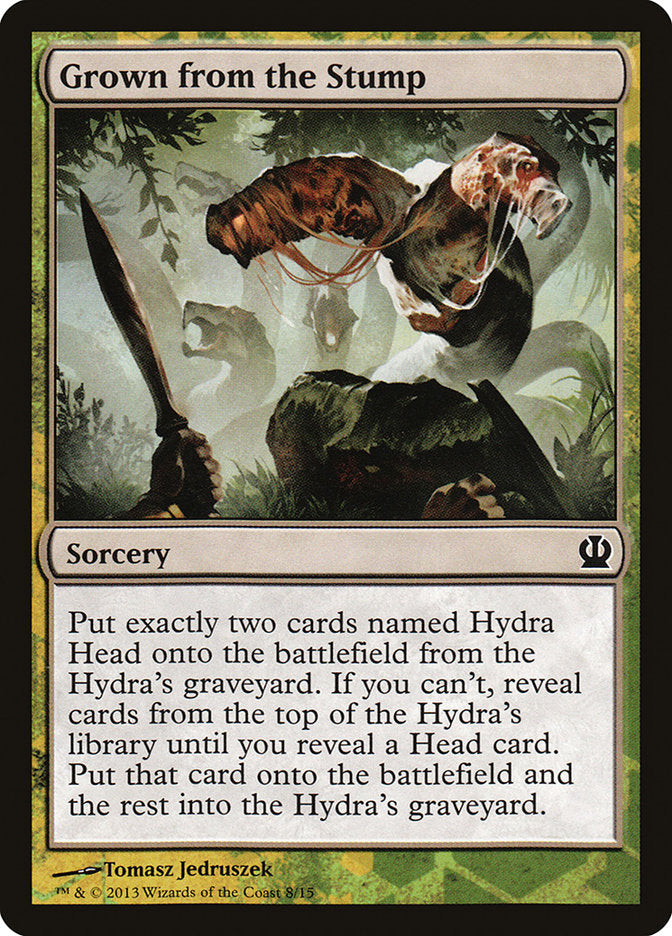 Grown from the Stump [Theros Face the Hydra] - The Mythic Store | 24h Order Processing