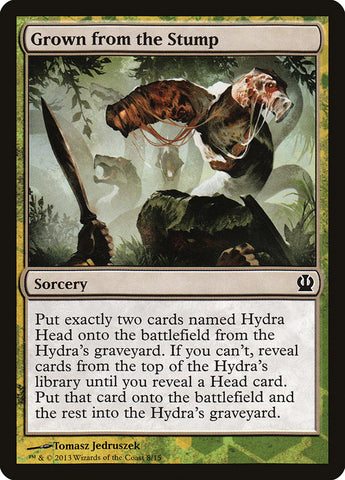 Grown from the Stump [Theros Face the Hydra] - The Mythic Store | 24h Order Processing