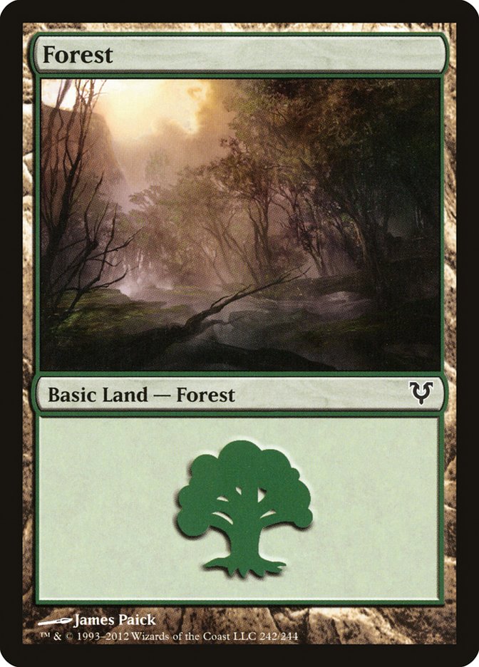Forest (242) [Avacyn Restored] - The Mythic Store | 24h Order Processing