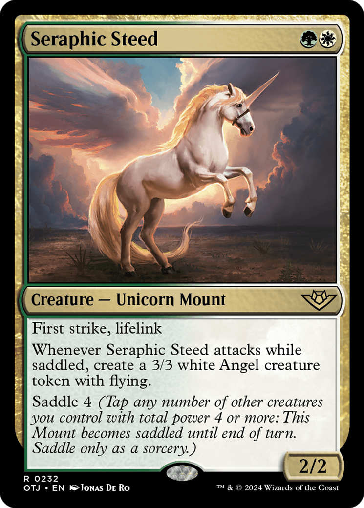 Seraphic Steed [Outlaws of Thunder Junction] - The Mythic Store | 24h Order Processing