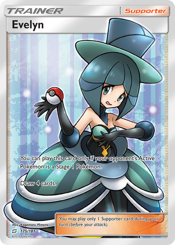 Evelyn (175/181) [Sun & Moon: Team Up] - The Mythic Store | 24h Order Processing