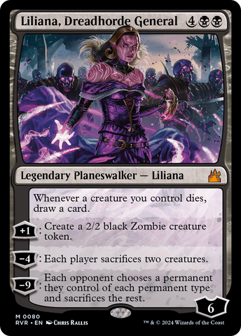 Liliana, Dreadhorde General [Ravnica Remastered] - The Mythic Store | 24h Order Processing
