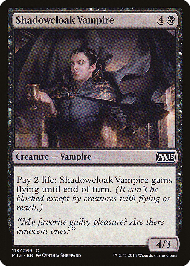 Shadowcloak Vampire [Magic 2015] - The Mythic Store | 24h Order Processing