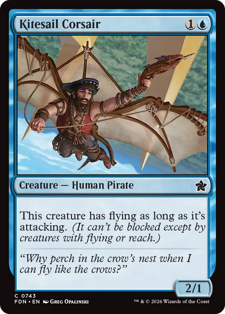 Kitesail Corsair (0743) [Foundations] - The Mythic Store | 24h Order Processing