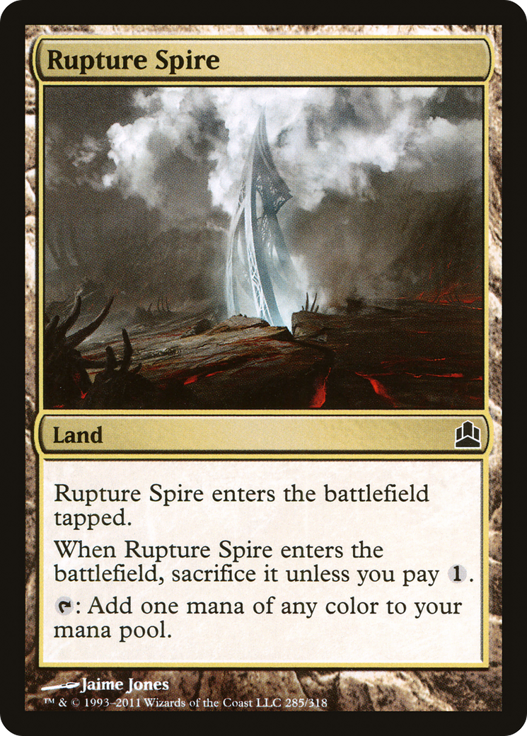 Rupture Spire [Commander 2011] - The Mythic Store | 24h Order Processing