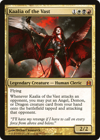 Kaalia of the Vast [Commander 2011] - The Mythic Store | 24h Order Processing