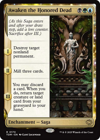 Awaken the Honored Dead [Tarkir: Dragonstorm] - The Mythic Store | 24h Order Processing