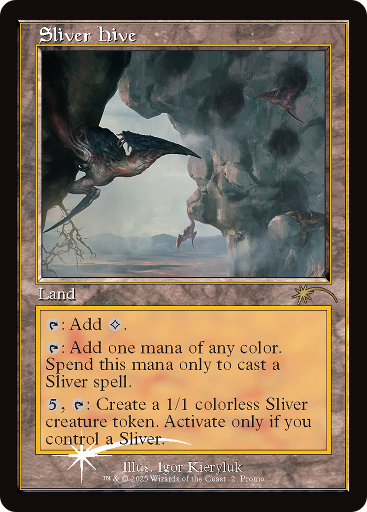 Sliver Hive (Retro Frame) [Secret Lair Drop Series] - The Mythic Store | 24h Order Processing