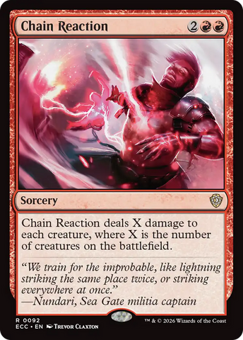 Chain Reaction [Lorwyn Eclipsed Commander] - The Mythic Store | 24h Order Processing
