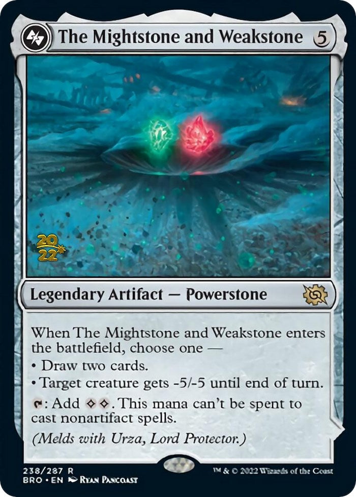 The Mightstone and Weakstone [The Brothers' War Prerelease Promos] - The Mythic Store | 24h Order Processing