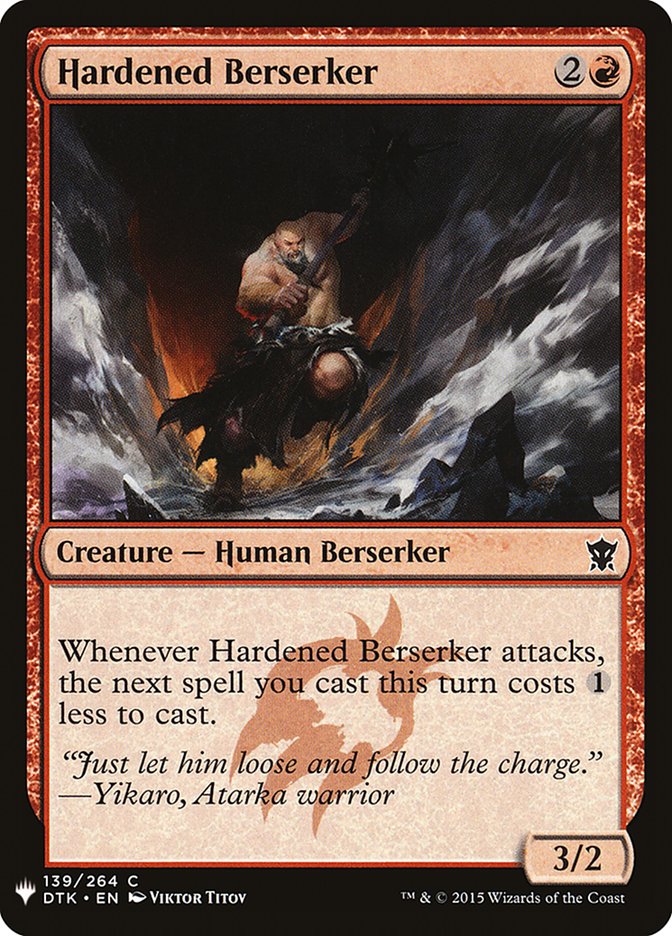 Hardened Berserker [Mystery Booster] - The Mythic Store | 24h Order Processing