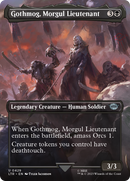Gothmog, Morgul Lieutenant (Borderless Alternate Art) [The Lord of the Rings: Tales of Middle-Earth] - The Mythic Store | 24h Order Processing
