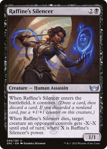 Raffine's Silencer [Streets of New Capenna] - The Mythic Store | 24h Order Processing
