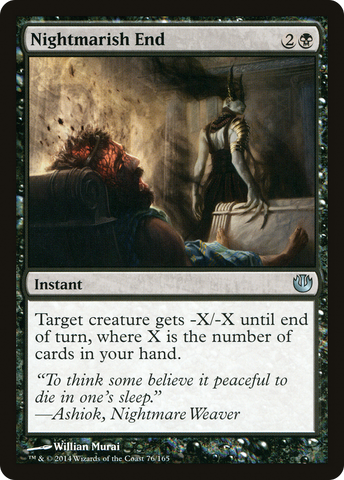 Nightmarish End [Journey into Nyx] - The Mythic Store | 24h Order Processing