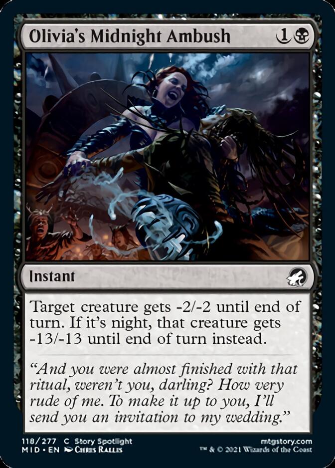 Olivia's Midnight Ambush [Innistrad: Midnight Hunt] - The Mythic Store | 24h Order Processing
