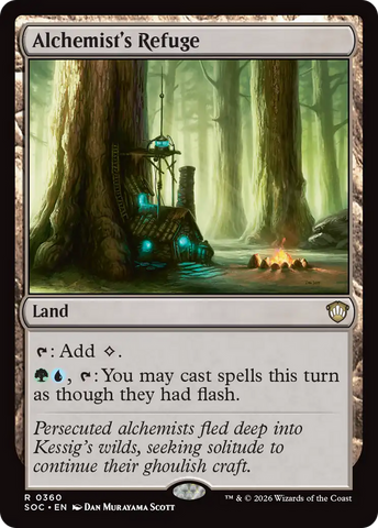 Alchemist's Refuge [Secrets of Strixhaven Commander] - The Mythic Store | 24h Order Processing