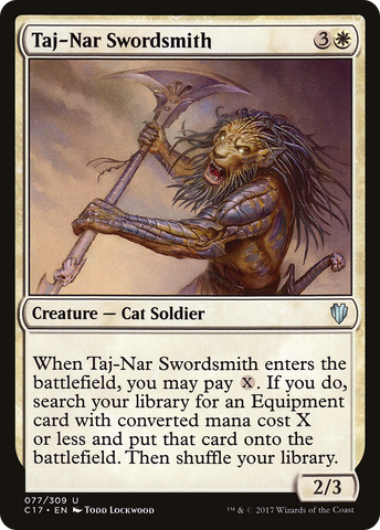 Taj-Nar Swordsmith [Commander 2017] - The Mythic Store | 24h Order Processing