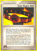 Team Magma Belt (81/95) [EX: Team Magma vs Team Aqua] - The Mythic Store | 24h Order Processing