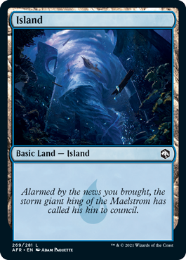 Island (269) [Dungeons & Dragons: Adventures in the Forgotten Realms] - The Mythic Store | 24h Order Processing