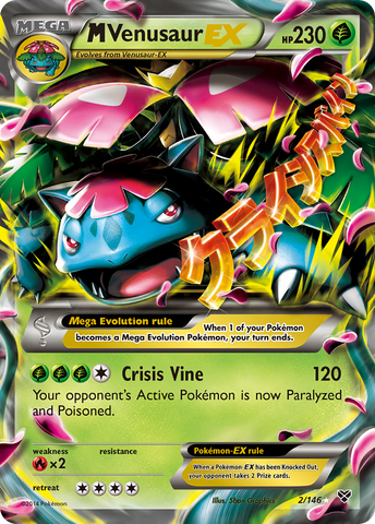 M Venusaur EX (2/146) [XY: Base Set] - The Mythic Store | 24h Order Processing