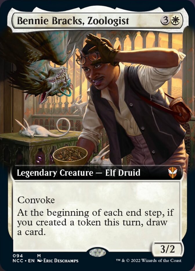 Bennie Bracks, Zoologist (Extended Art) [Streets of New Capenna Commander] - The Mythic Store | 24h Order Processing