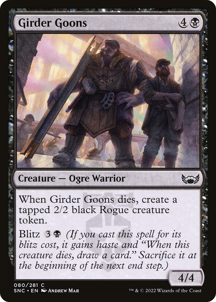 Girder Goons [Streets of New Capenna] - The Mythic Store | 24h Order Processing