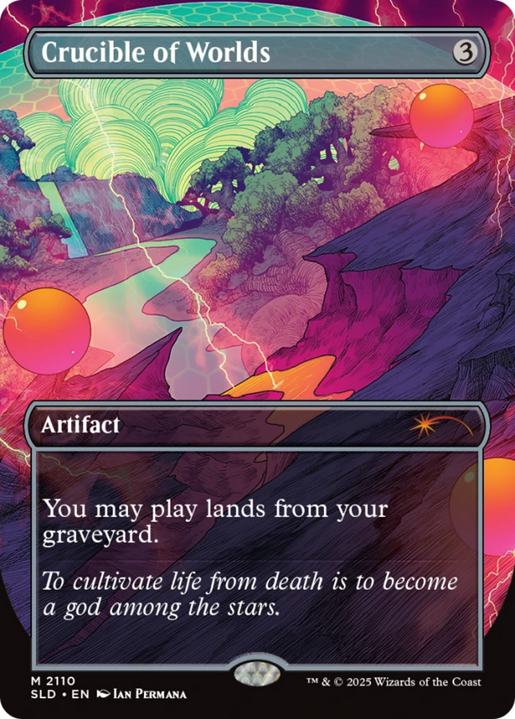 Crucible of Worlds (Galaxy Foil) [Secret Lair Drop Series] - The Mythic Store | 24h Order Processing