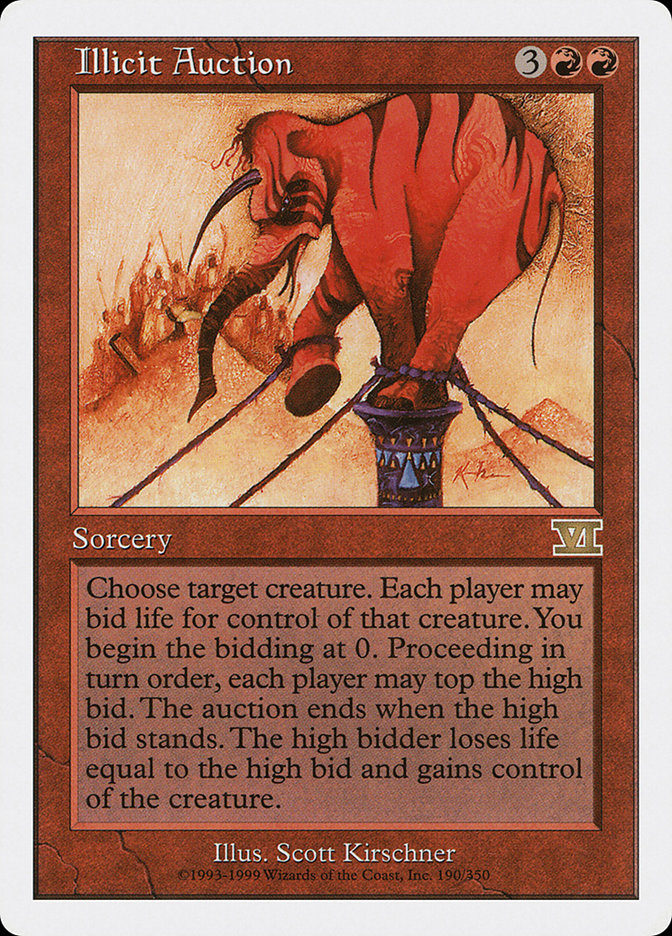 Illicit Auction [Classic Sixth Edition] - The Mythic Store | 24h Order Processing