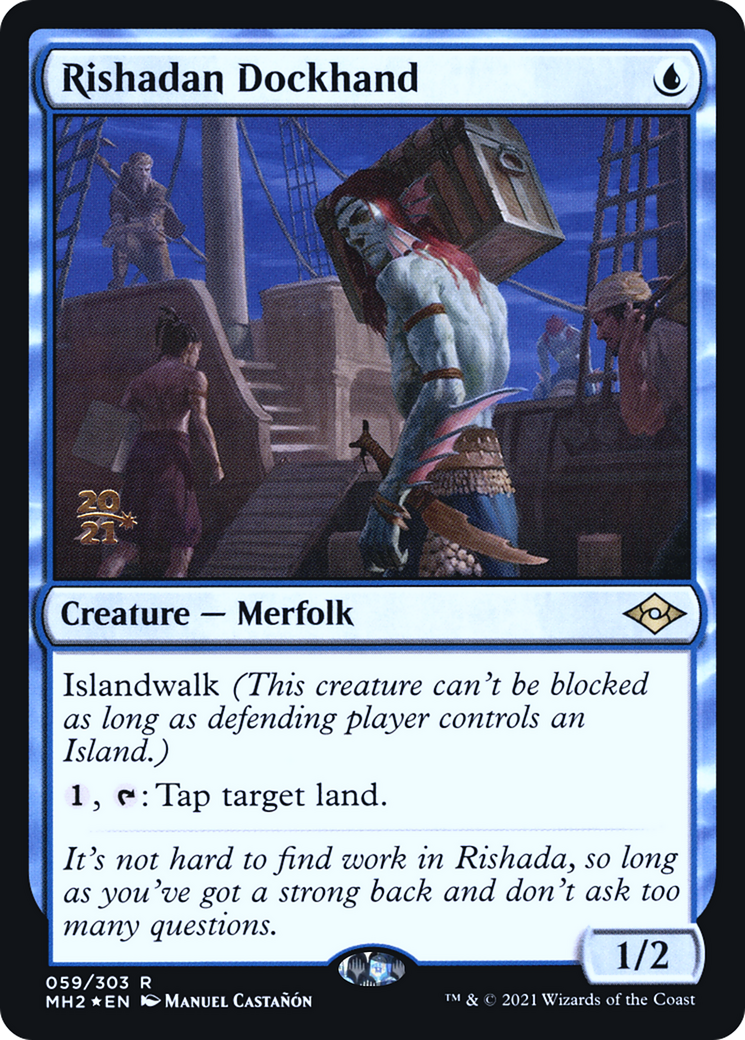 Rishadan Dockhand [Modern Horizons 2 Prerelease Promos] - The Mythic Store | 24h Order Processing