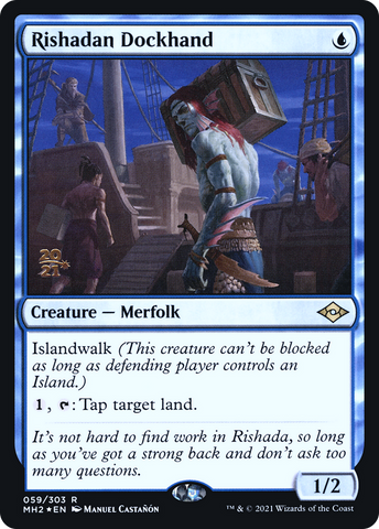 Rishadan Dockhand [Modern Horizons 2 Prerelease Promos] - The Mythic Store | 24h Order Processing