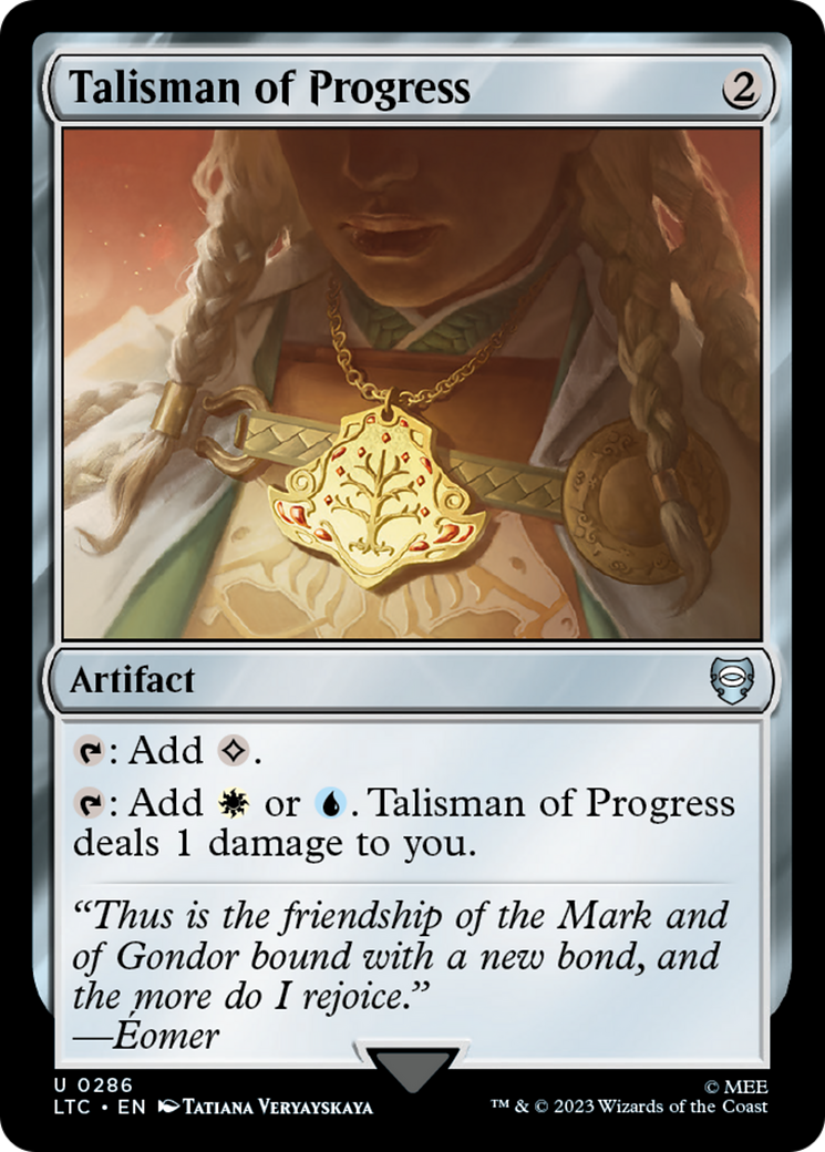 Talisman of Progress [The Lord of the Rings: Tales of Middle-Earth Commander] - The Mythic Store | 24h Order Processing