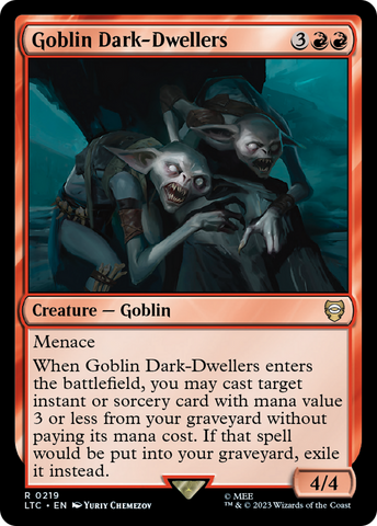 Goblin Dark-Dwellers [The Lord of the Rings: Tales of Middle-Earth Commander] - The Mythic Store | 24h Order Processing