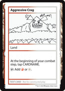 Aggressive Crag (2021 Edition) [Mystery Booster Playtest Cards] - The Mythic Store | 24h Order Processing