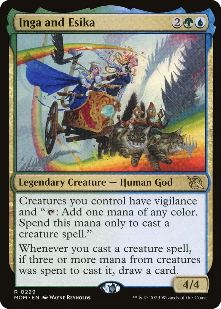 Inga and Esika (Promo Pack) [March of the Machine Promos] - The Mythic Store | 24h Order Processing