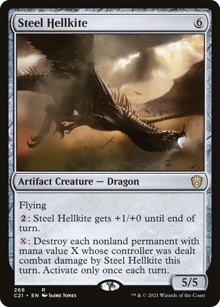 Steel Hellkite [Commander 2021] - The Mythic Store | 24h Order Processing
