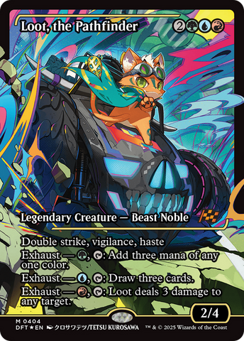 Loot, the Pathfinder (Showcase) [Aetherdrift] - The Mythic Store | 24h Order Processing