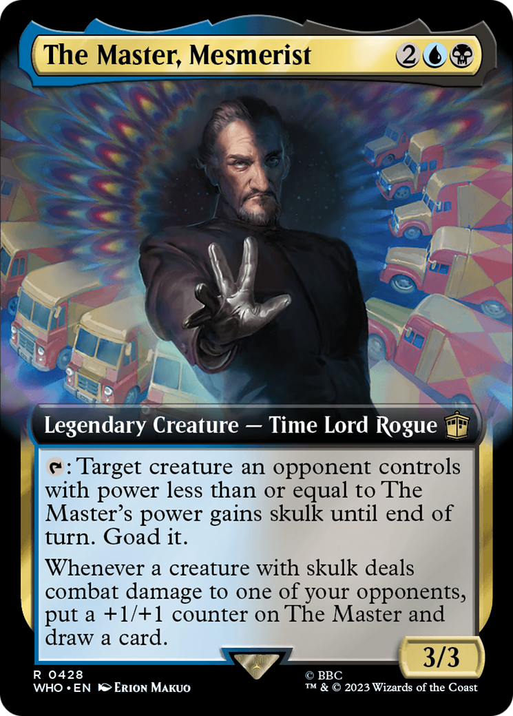 The Master, Mesmerist (Extended Art) [Doctor Who] - The Mythic Store | 24h Order Processing