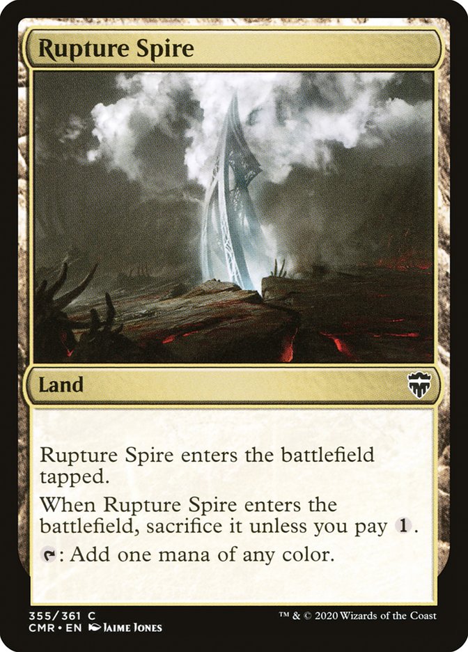 Rupture Spire (355) [Commander Legends] - The Mythic Store | 24h Order Processing
