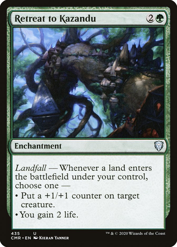 Retreat to Kazandu [Commander Legends] - The Mythic Store | 24h Order Processing