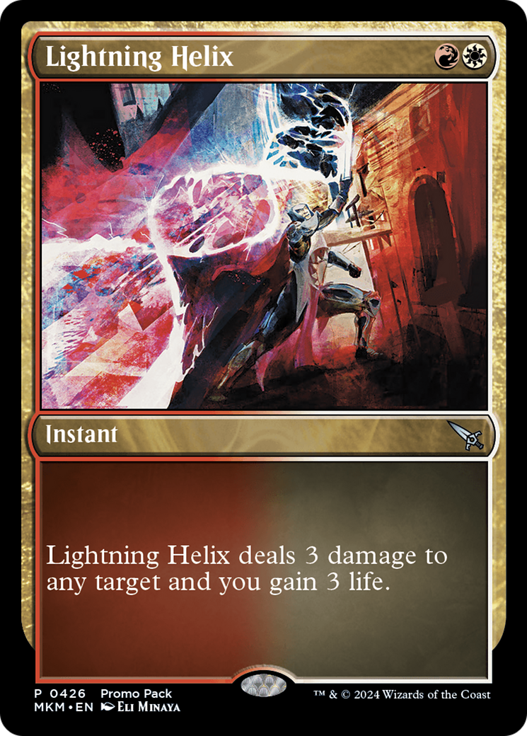 Lightning Helix (Promo Pack) [Murders at Karlov Manor Promos] - The Mythic Store | 24h Order Processing