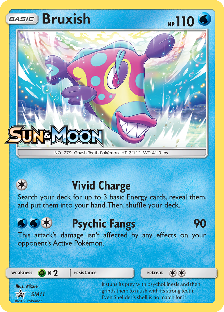 Bruxish (SM11) [Sun & Moon: Black Star Promos] - The Mythic Store | 24h Order Processing