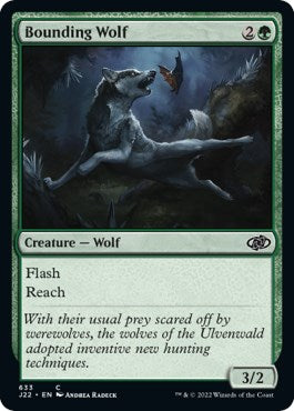 Bounding Wolf [Jumpstart 2022] - The Mythic Store | 24h Order Processing