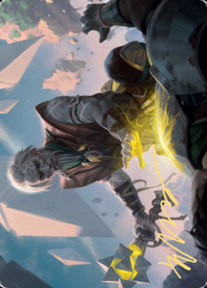 Expedition Healer Art Card (Gold-Stamped Signature) [Zendikar Rising Art Series] - The Mythic Store | 24h Order Processing