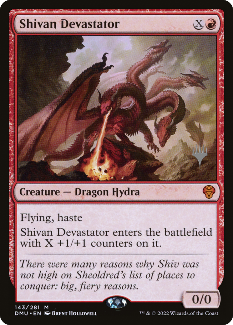 Shivan Devastator (Promo Pack) [Dominaria United Promos] - The Mythic Store | 24h Order Processing